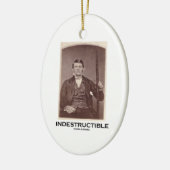 Unzerstörbar (Phineas Gage) Keramikornament (Links)