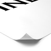 Unzerstörbar (Phineas Gage) Poster (Ecke)