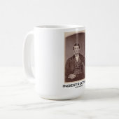 Unzerstörbar (Phineas Gage) Reisebecher (Vorderseite Links)