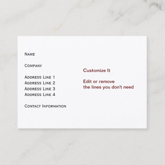 Unzerstörbare Karte (Vorderseite)