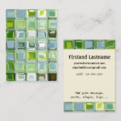 Unzerstörbare kundenspezifische Visitenkarten mit Visitenkarte (Vorne/Hinten)