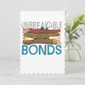 Unzertrennliche Schuldverschreibungen Einladung (Stehend Vorderseite)