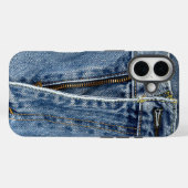 Unzipped Blue Jeans Case-Mate iPhone Hülle (Rückseite (Horizontal))