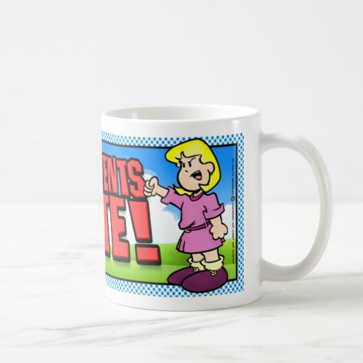 Unzufriedene vereinigen sich kaffeetasse (Rechts)