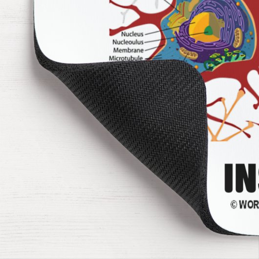 Unzulängliches Gedächtnis-Innere (Neuron/Synapse) Mousepad (Ecke)