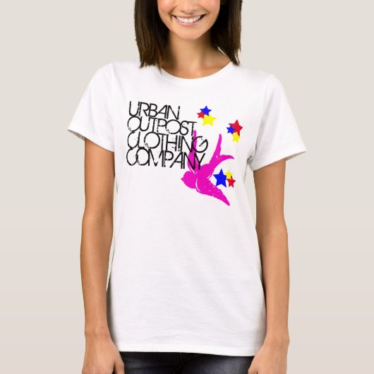 UO Spatz-Stern [Frauen] T-Shirt (Vorderseite)