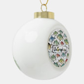 UoGraphica Keramik Kugel-Ornament (Links)