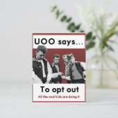 UOO Offizielle Postkarte 8 (Stehend Vorderseite)