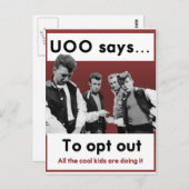 UOO Offizielle Postkarte 8 (Vorne/Hinten)