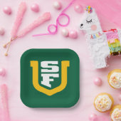 UOSF-Logo Pappteller (Party)