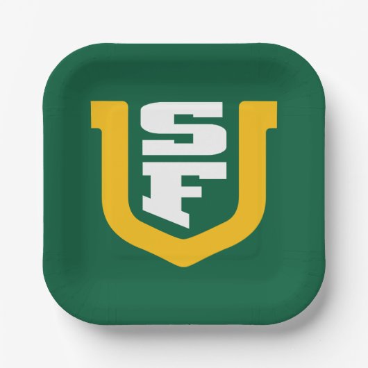 UOSF-Logo Pappteller (Vorderseite)