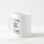 Up And Atom! Kaffeetasse (Vorderseite Links)