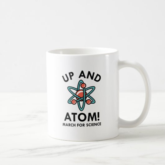 Up And Atom! Kaffeetasse (Rechts)