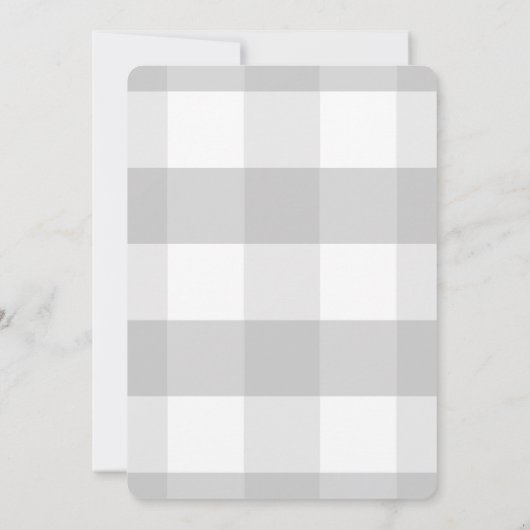 Up and Away Hot Air Ballon Blue Baby Dusche Einladung (Rückseite)