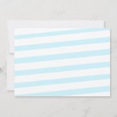 Up & Away 1. Junge Foto Einladung (Rückseite)