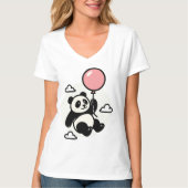Up & Away Panda – Vin Zzep Art - T-Shirt (Vorderseite)
