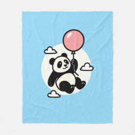Up & Away Panda – Vin Zzep Art - T-Shirt Fleecedecke