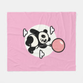 Up & Away Panda - Vin Zzep Kunst - T - Shirt Fleecedecke (Vorderseite (Horizontal))