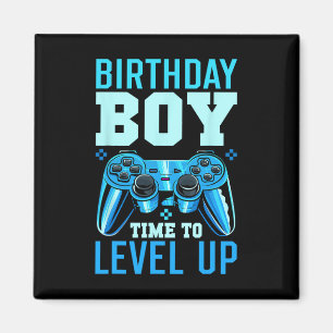Up Birthday Boy Matching Gamer Party - Clic Fit1 Magnet
