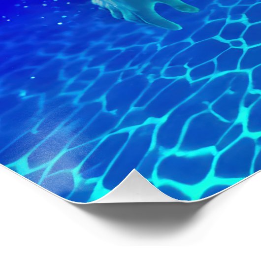 “Up Close and Personal” - A Chromatic Portrait Poster (Ecke)