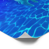 “Up Close and Personal” - A Chromatic Portrait Poster (Ecke)