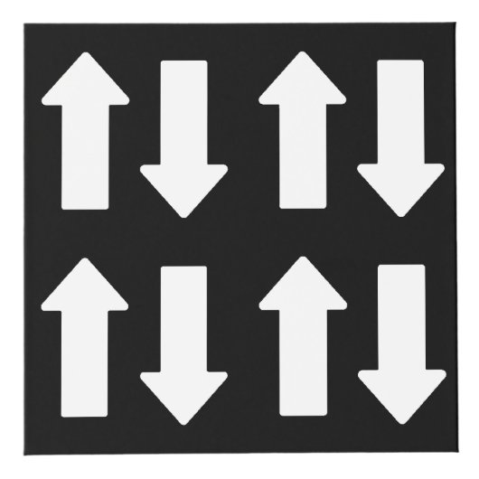 Up Down Wood Cube Decor Würfel (Rechts)