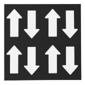 Up Down Wood Cube Decor Würfel (Vorderseite)