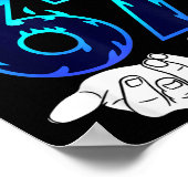 Up High Down Low In Heaven 67 Hands Meme 6 7 Six S Poster (Ecke)