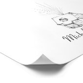 Up House Fingerprint Gästebuch (Ecke)