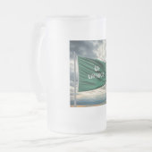 "Up Limerick" Mattglas Bierglas (Vorderseite Links)