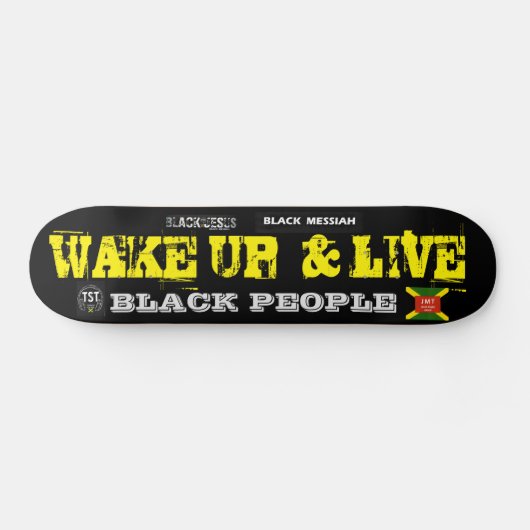 UP & LIVE-Skateboard geweckt Skateboard (Horizontal)