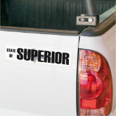 UP Michigan Staat Superior Autoaufkleber (Auf Lkw)