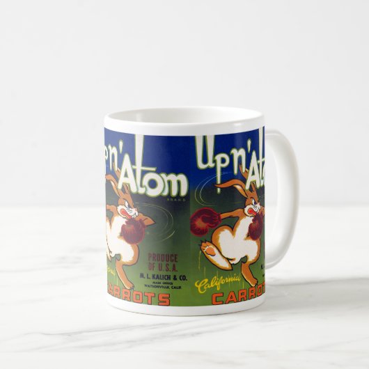 Up n' Atom California Carrots Kaffeetasse (VorderseiteRechts)
