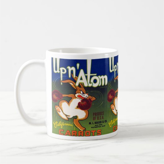 Up n' Atom California Carrots Kaffeetasse (Links)