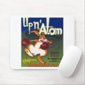 Up n' Atom California Carrots Mousepad (Mit Mouse)