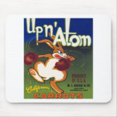 Up n' Atom California Carrots Mousepad (Vorne)