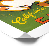 Up n' Atom California Carrots Poster (Ecke)