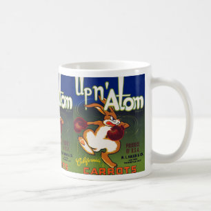 Up n' Atom Kalifornische Karotten Kaffeetasse