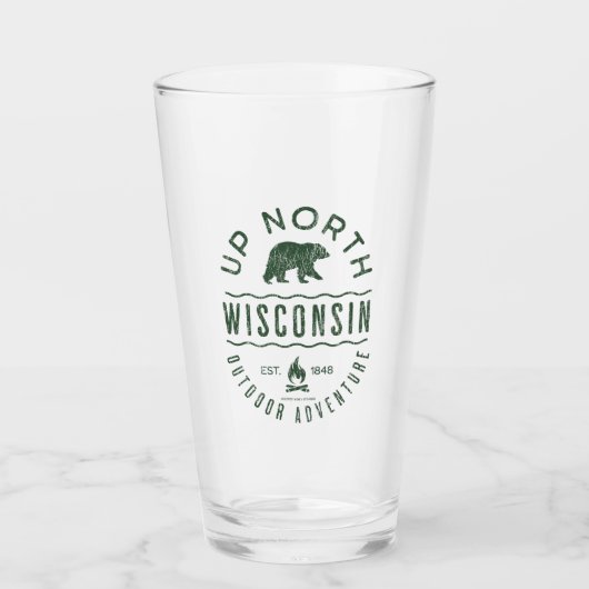 Up North Wisconsin Glas (Vorderseite)