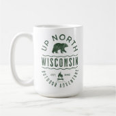 Up North Wisconsin Kaffeetasse (Links)