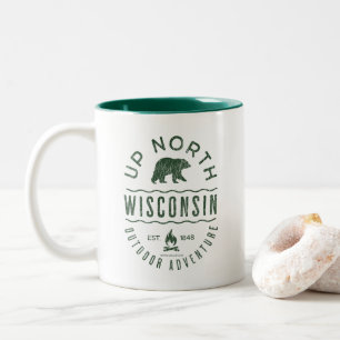 Up North Wisconsin Zweifarbige Tasse