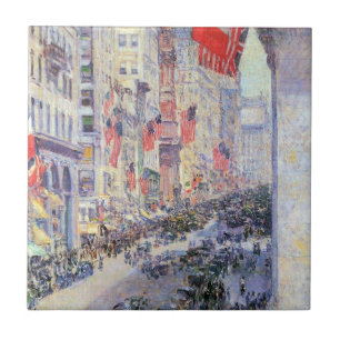 Up the Avenue from 34th Street, Mai 1917 von Hassa Fliese