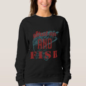 Up und Fish Sweatshirt (Vorderseite)