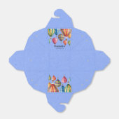 Up Up & Away 1st. Birthday Party Geschenkschachtel (Ungefaltet)