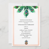 Upanayanam aka Hindu Holy Thread Janeu Zeremonie Einladung (Vorderseite)