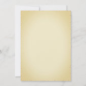 Upanayanam aka Hindu Holy Thread Janeu Zeremonie Einladung (Rückseite)