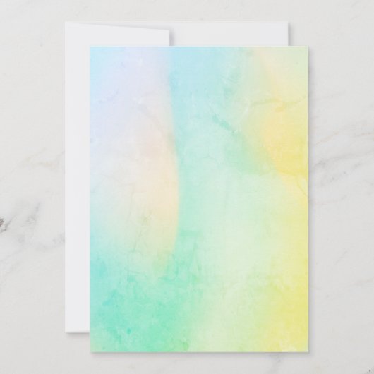 Upanayanam aka Hindu Holy Thread Janeu Zeremonie Einladung (Rückseite)