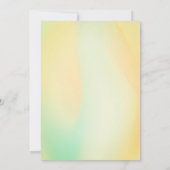 Upanayanam aka Hindu Holy Thread Janeu Zeremonie Einladung (Rückseite)