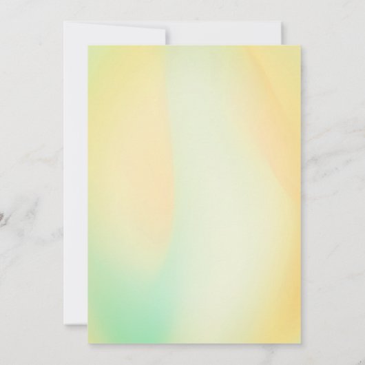 Upanayanam aka Hindu Holy Thread Janeu Zeremonie Einladung (Rückseite)