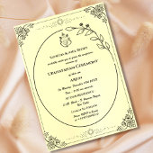 Upanayanam aka Hindu Holy Thread Janeu Zeremonie Einladung